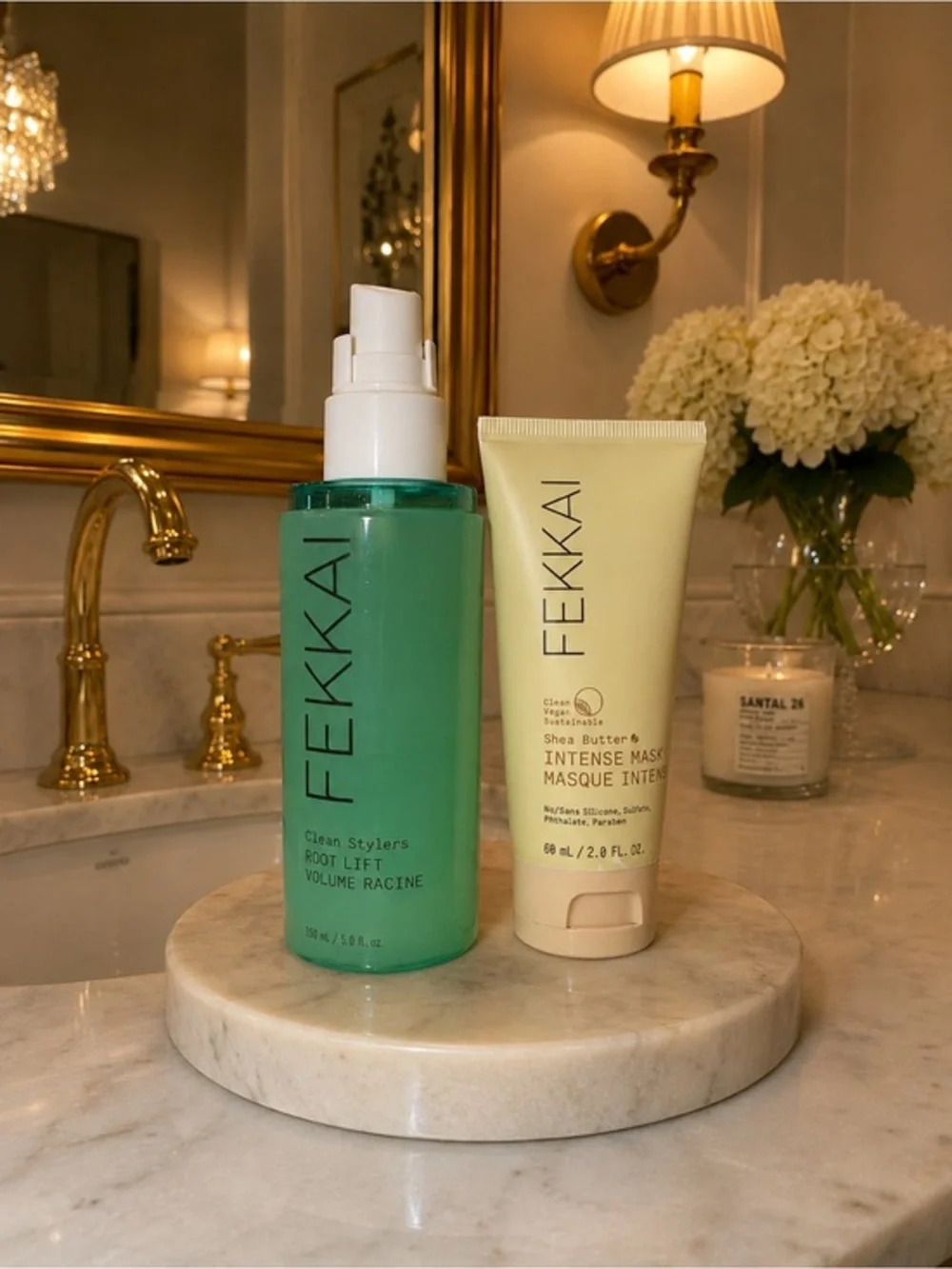 FEKKAI Clean Stylers Root Lift + Shea Butter Intense Mask Haircare Duo
